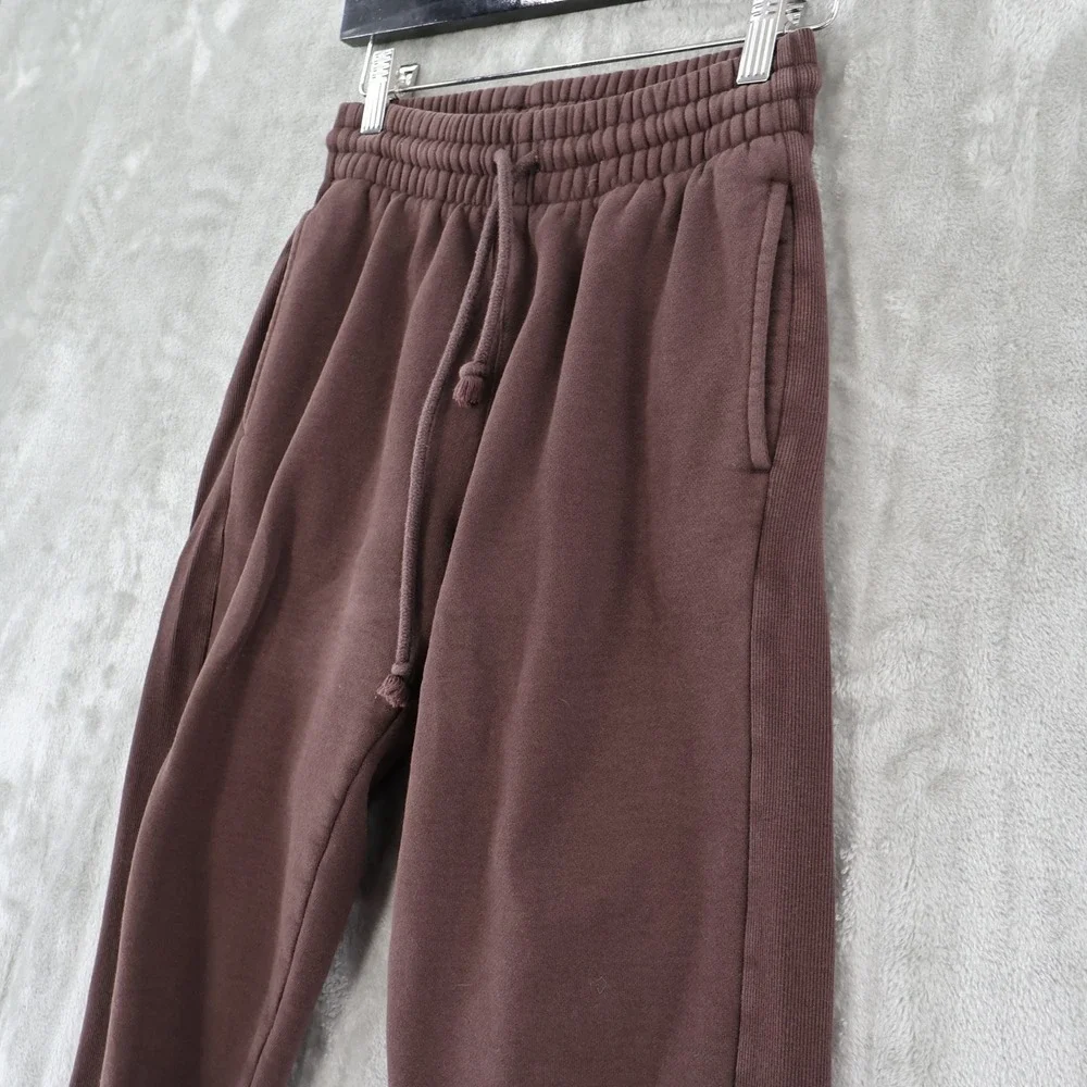 Tna Cozy‎ Fleece Joggers Womens 2XS Brown Relaxed Sweatpants